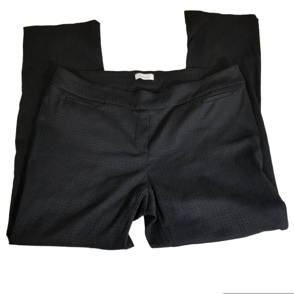 Reitman's rayon nylon blend plus size black pants in size 18